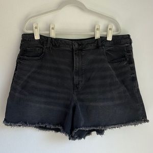 American Eagle Stretch Denim Mom Shorts